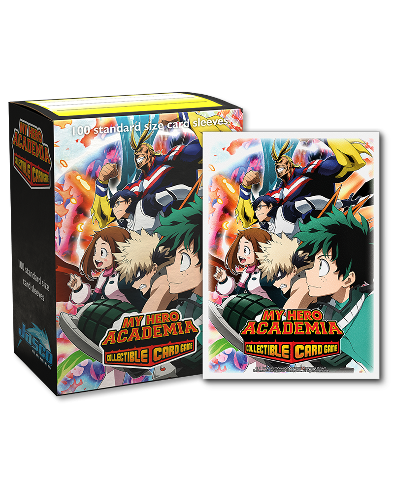 Dragon Shield Sleeves Matte Art - My Hero Academia (standard size)