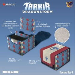 Gatherers Tavern - Tarkir Dragonstorm - DOMARU Deck Box