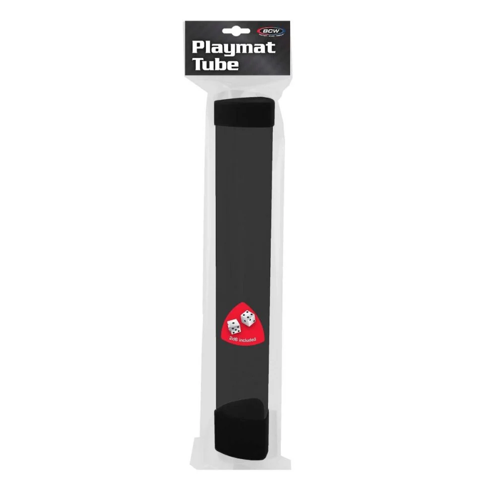 BCW Playmat Tube with Dice Cap