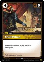 Cruel Patron [208/298] Common -FOIL