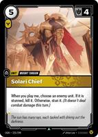Solari Chief [225/298] Uncommon -FOIL