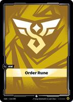 Order Rune [214/298] Common -FOIL
