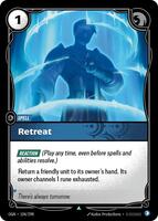 Retreat [104/298] Uncommon -FOIL