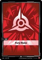 Fury Rune [007/298] Common -FOIL