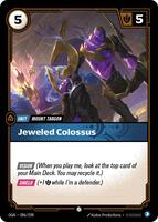 Jeweled Colossus [086/298] Common -FOIL