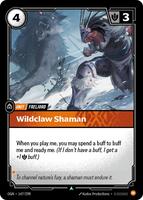 Wildclaw Shaman [147/298] Uncommon -FOIL