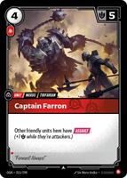 Captain Farron [015/298] Uncommon