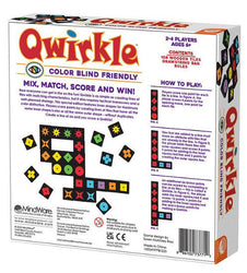 Qwirkle Colour Blind Friendly Edition
