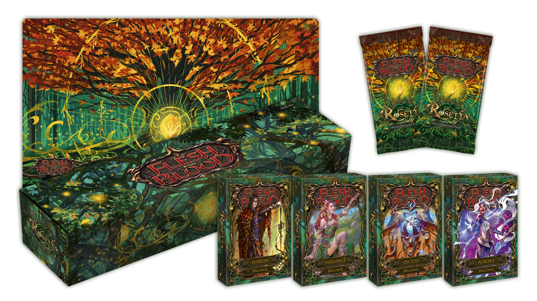 FAB Blitz Deck Collection Box Rosetta