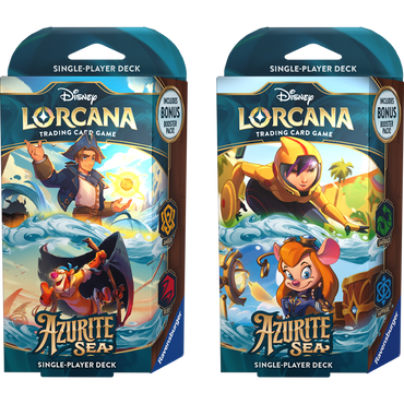 Disney Lorcana TCG - Azurite Sea Starter Decks